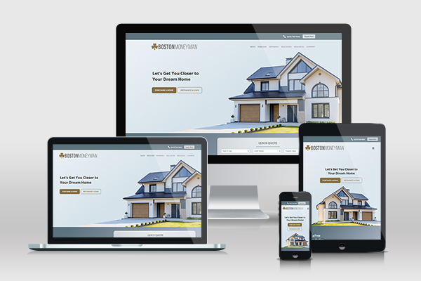 Mortgage Demo on various devices